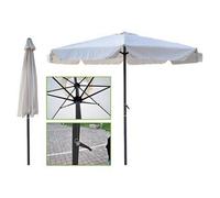 Ombrellone parasole tondo ø 3 mt con arganello laterale da giardino