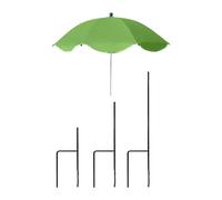 Ombrellone per aiuole riutilizzabile con picchetto, 23,6 pollici di