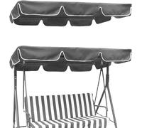 Ombrellone per altalena da giardino all'aperto, Copertura di ricambio for tettoia da giardino multicolore, dimensioni multiple(003,249*185*18cm)