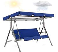 Ombrellone per altalena da giardino all'aperto, Coprisedia da esterno for 2-3 posti multicolore di varie dimensioni(07,142x120x18cm)