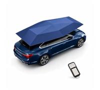 Ombrellone per Auto Automatico, Parasole da Tetto con Telecomando 4.8m-Blue | Corda Antifurto con Filo D’acciaio, Ancoraggio Alla Portiera e Contatti in Gomma per Proteggere Vetri e Carrozzeria in Sosta