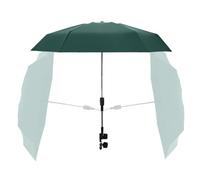Ombrellone per passeggino, Ombrellone per passeggino, Parasole per passeggino regolabile a 360°, Ombrellone per passeggino UPF 50+ Ombrello per sedia Clip-on per passeggino, Carrozzina, Passeggini, Se