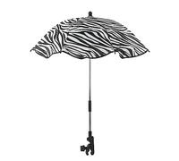 Ombrellone per passeggino universale anti uv 50+, Ombrello per passeggino Bebe, parasole con morsetto regolabile e braccio flessibile a 360° per carrozzina, bicicletta, sedia a rotelle, spiaggia