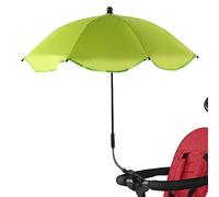 Ombrellone per passeggino universale anti uv 50+, Ombrello per passeggino Bebe, parasole con morsetto regolabile e braccio flessibile a 360° per carrozzina, bicicletta, sedia a rotelle, spiaggia