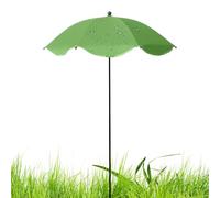 Ombrellone per piante da giardino, a doppio strato, grande, picchetto | Parasole per piante, per cortile, esterno, giardino, terrazza, pioggia, piscina, balcone, alberi, fiori ecc