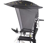 Ombrellone Per Sedia A Rotelle Parasole Universale Parapioggia Ombrello Per Sedia A Rotelle Elettrico Tettuccio Per Mantella Pieghevole Per Sedia A Rotelle Accessori Per Sedie A Rotelle