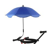 Ombrellone per Sedia con Morsetto, Ombrellone Universale Regolabile per Sedia da Spiaggia Protezione UV Ombrellone Parasole per Sedia da Patio, Sedia da Spiaggia, Passeggino, Sedia Sportiva,(blu navy)