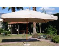 Ombrellone professionale mod. Luxor 3x4 MT colore ecru palo da 58 mm