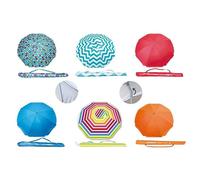 Ombrellone Protezione UV Ø 180 cm Polinylon 8 Bacchette Ferro
