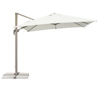Ombrellone rettangolare California fusto tortora 3x4