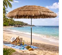 Ombrellone rotondo Hawaii ombrellone da giardino ombrellone protezione solare...