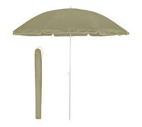 OMBRELLONE SPIAGGIA 200CM INCLINABILE CON BORSA E PALO IN ALLUMINIO MARE ANTI UV