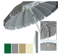 Ombrellone spiaggia Antivento Mare in alluminio Vari colori Sacca inclusa Luxury