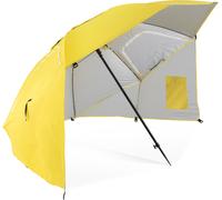 Ombrellone Spiaggia Mare Giardino 210cm UV Protezione Antivento Stecche Custodia