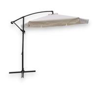 Ombrellone tondo 3 mt con palo decentrato laterale e struttura in acciaio Sanny