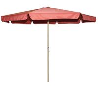 Ombrellone tondo 4 metri a palo centrale da giardino con struttura in alluminio e telo in poliestere resistente