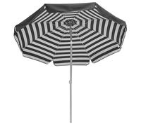 Ombrellone tondo Maffei art. 181 Venezia fantasia a righe colore grigio scuro