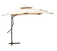 OMBRELLONI OMBRELLONE LATERALE IN ACCIAIO QUADRO PUSH-UP CM.250X250
