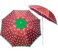 OMBRELLONI SPIAGGIA FRUTTA FRAGOLA CM.180