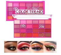 Ombretti, 24 Ombretti Glitter e Matte Pigmentati a Lunga Durata, Palette per ombretti metallizzati luccicanti opachi, Ombretto sfumabile impermeabile, per Trucchi Ombretto Occhi Natural (01)