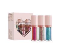 Ombretto Glitterato Chameleon - Ombretto Liquido Multicromatico 3X, Ombretto Che Cambia Colore Vibrante, Ombretto Che Cambia Colore Iris, Formula Liquida Cremosa Per Occhi Meravigliosi | Ombretto