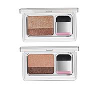 Ombretto pigro doppio colore glitter ombretto impermeabile lungo durata per perla cammello per le perle, doppio colore glitter ombretti per occhio