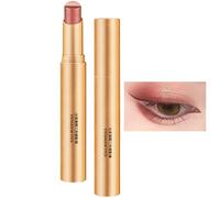 ombretto sfumato - Crema stick in 3 colori, Formula morbida e sfumabile, Texture scintillante e impermeabile, Applicazione liscia come la seta | Ombretto in stick glitterato per il trucco profe