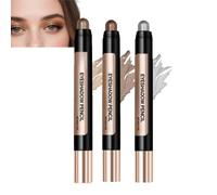 Ombretto Stick Crema Morbida Ombretto per la pelle anziana,Crema impermeabile Crayon Eyeshadow Stick,Eyesh/adows per le donne anziane, Multi-colore di lunga durata Eyeshad/ows (1 set)