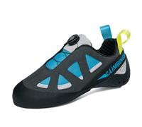 omcam Scarpe da Arrampicata su Roccia da Donna, Scarpe da Ginnastica da Boulder Leggere e Traspiranti Antiscivolo per Lo Sport,Blu,41 EU