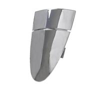 OMDHATU Copri Maniglia Portiera Auto Maniglia Esterna per Porta Sinistra E Destra per CR-Z CRZ ZF1 ZF2 2011 2012 2013 2014 2015 72141-SZT-G01 72181-SZT-003 (Color : Chrome, Misurare : R No Hole)