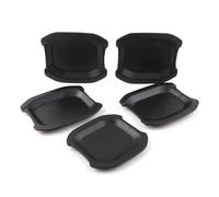 OMDHATU Copri Maniglia Portiera Auto per Jeep per Wrangler JL 2018 2019 2020 2021 2022 4 Porte Auto Maniglia Esterna della Porta Ciotola Recess Guard Decorazione Trim Copertura 5 Pezzi