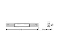 Omec - CONTROPIASTRA NYLON Art. 02881 N