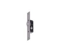 Omec Serratura Rullo regolabile Frontale Inox, A chiave, Acciaio inossidabile, Nichelato, Per cancelli o recinzioni, Chiave