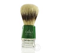 Omega 10218 Puro Setola Pennello da Barba - Giallo Manico