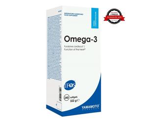 Omega 3 240 softgels YAMAMOTO RESEARCH Fish Oil