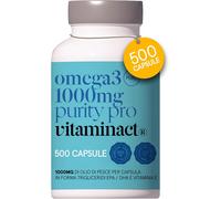 Omega 3-500 Capsule - 1000Mg Di Olio Di Pesce Purissimo a Capsula in Forma Trigl