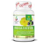 Optima Naturals Colours Of Life - Omega 3-6-9 Veg Integratore, 60 Soft Gel