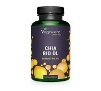 OMEGA 3 6 9 Vegavero® 1400 mg di Olio di Semi di Chia 100% BIO VEGAN Spremuto a
