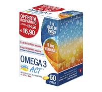 Omega 3 Act 1g - 60 Perle di Integratore Alimentare