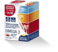 Omega 3 Act Integratore Alimentare 60 Perle 540mg