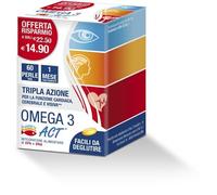 Omega 3 Act Integratore Alimentare 60 Perle 540mg