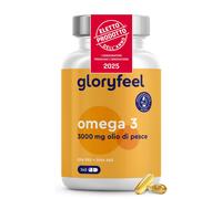 Omega 3 ad Alto Dosaggio Eletto PRODOTTO DELL ANNO 2025-3000 mg di Olio di Pesce