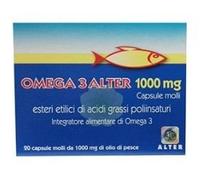 Omega 3 Alter 1000 mg 20 capsule molli per la normale pressione sanguigna