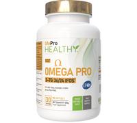 Omega 3 Capsule IFOS 3000mg con Vitamina E 30-90 Dosi Life Pro Healthy 35% EPA e