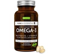 Omega 3 E Vitamina D3 1000Ui, Ifos Certificato 5 Stelle, Olio Di Pesce Rtg Omega