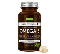 Omega 3 e Vitamina D3 1000ui Ifos Certificato 5 Stelle Olio di Pesce rTG Omega 3