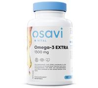 Omega-3 Extra Distillato Molecularmente, 1300mg (Limone) - 60 capsule molli
