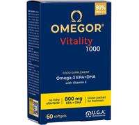Omega 3 IFOS 5 Stelle 60 Cps - Olio Di Pesce Omega 3 1000Mg - Ricco Di EPA E DHA