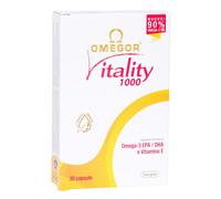 Omega 3 IFOS 5 Stelle OMEGOR Vitality 1000 Omega3 EPA 535mg e DHA 268 mg 30