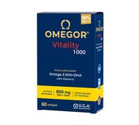 Omega 3 IFOS 5 Stelle OMEGOR Vitality 1000 Omega3 EPA 535mg e DHA 268 mg 60